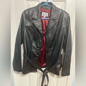 Women's Wilson's Black Leather Jacket
